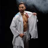 INAZUMA RX KUMITE GI - OMKEERBARE JAS ROOD/BLAUW