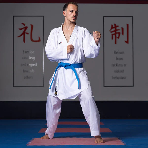INAZUMA RX KUMITE GI - OMKEERBARE JAS ROOD/BLAUW